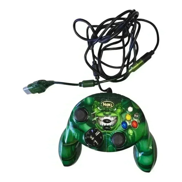 Naki *READ* The Incredible Hulk HULK-PAD Analog Controller For XBOX Model: 80700 - Picture 1 of 13